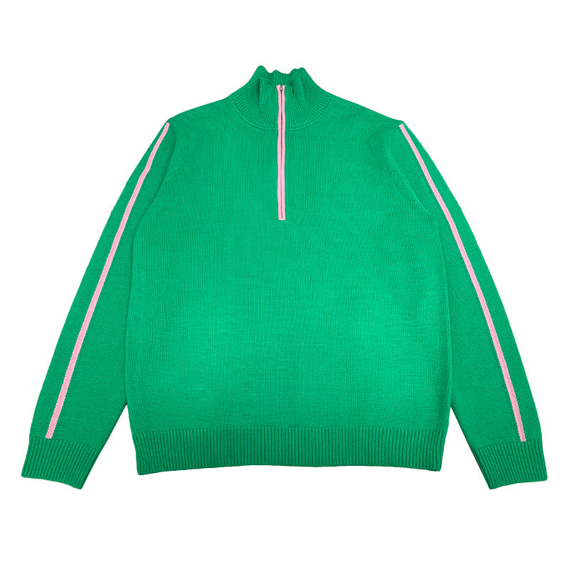Custom Sorority 1/4 Zip Chunky Sweater - PG8237