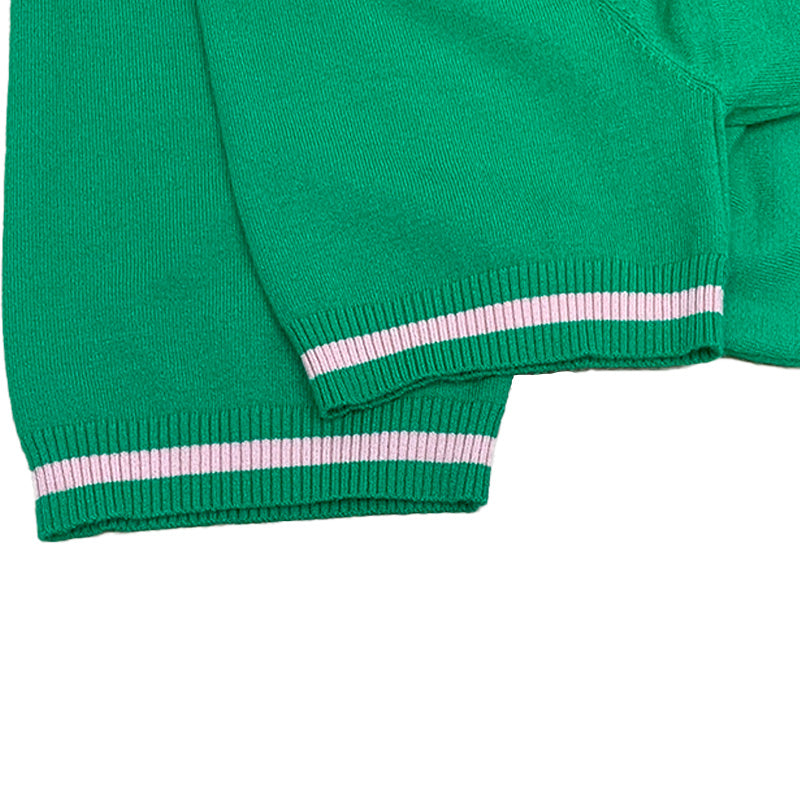 Custom Short Sleeves V-Neck Group Knitwear - PG8231