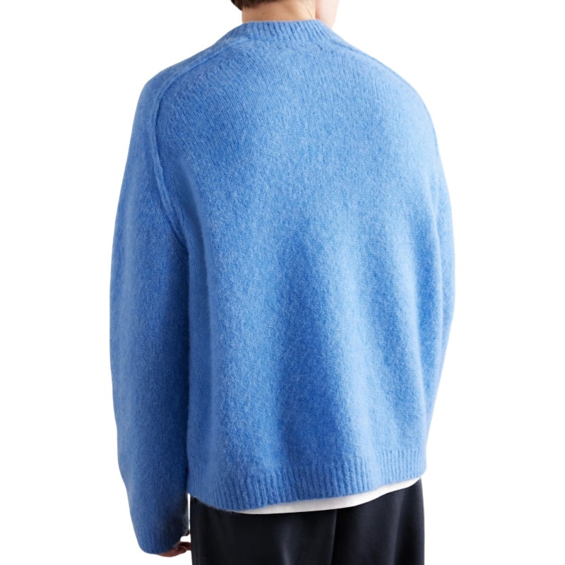 Custom Mohair Wool Blend Men Sweater-PG4017