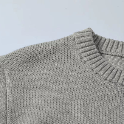 Custom Jacquard 100%Cotton Men Sweater - PG4018
