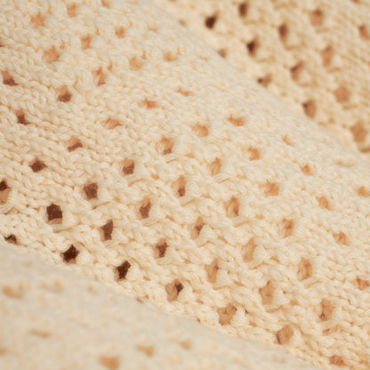 Men's Custom Crochet Knit Polo Shirt in 100% Cotton