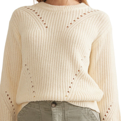 Wool Cashmere Blend Crew Neck Sweater for Women - Customizable Long Sleeve Knit