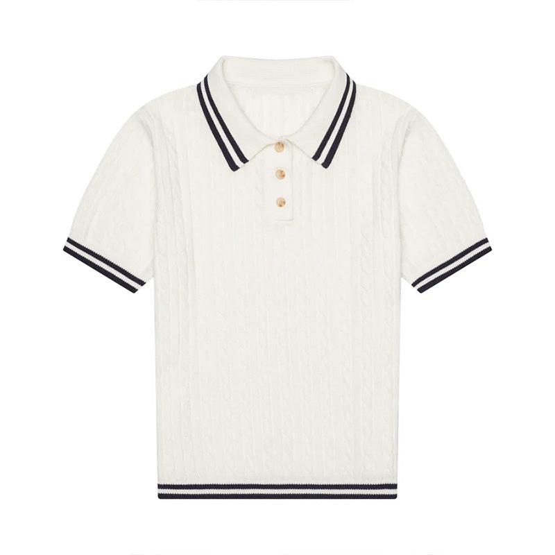 Custom Golf Women Knit Short Sleeves - PG5293