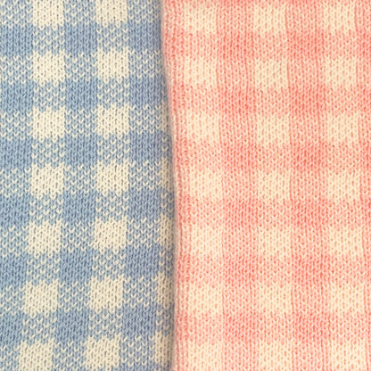 Custom Plaid Rollneck Kid's Knitwear 7GG - PG042903