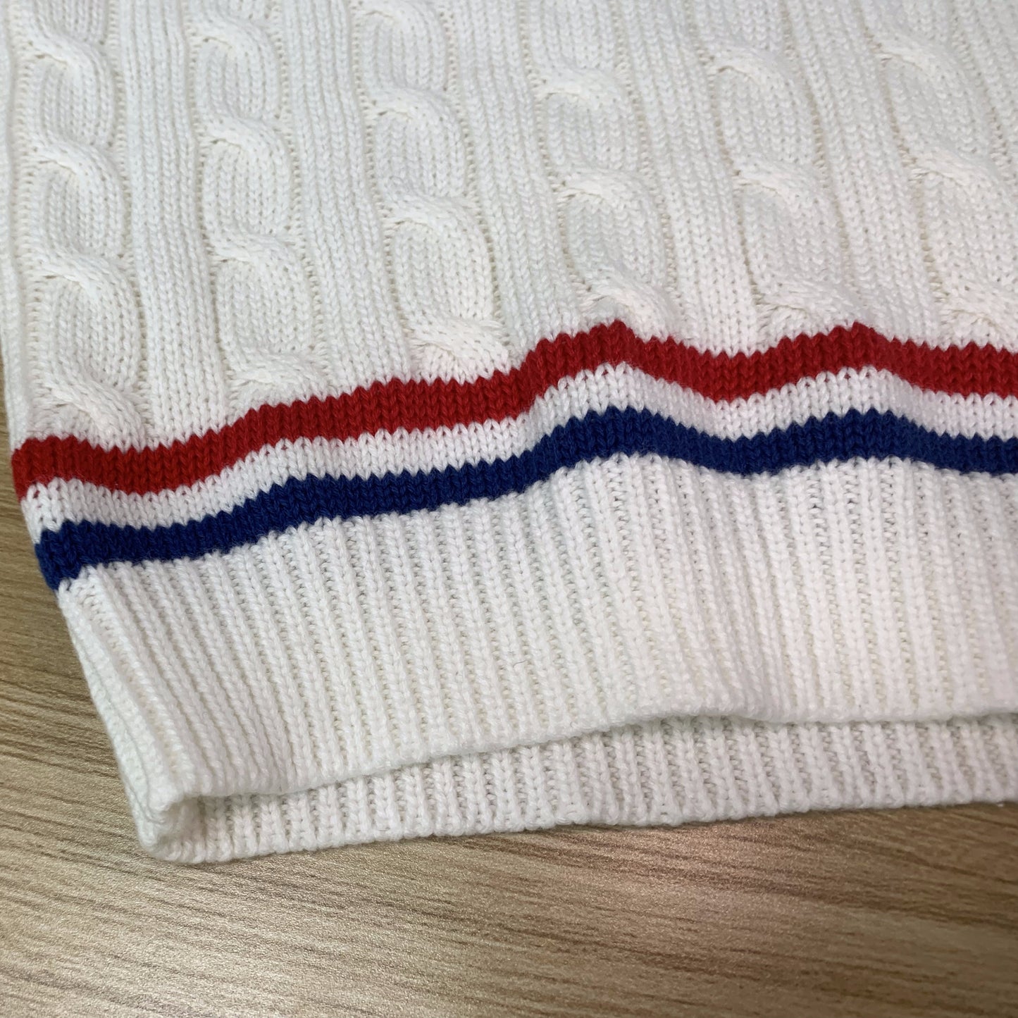 Custom Cable Kid's Knit Vest - PG042915