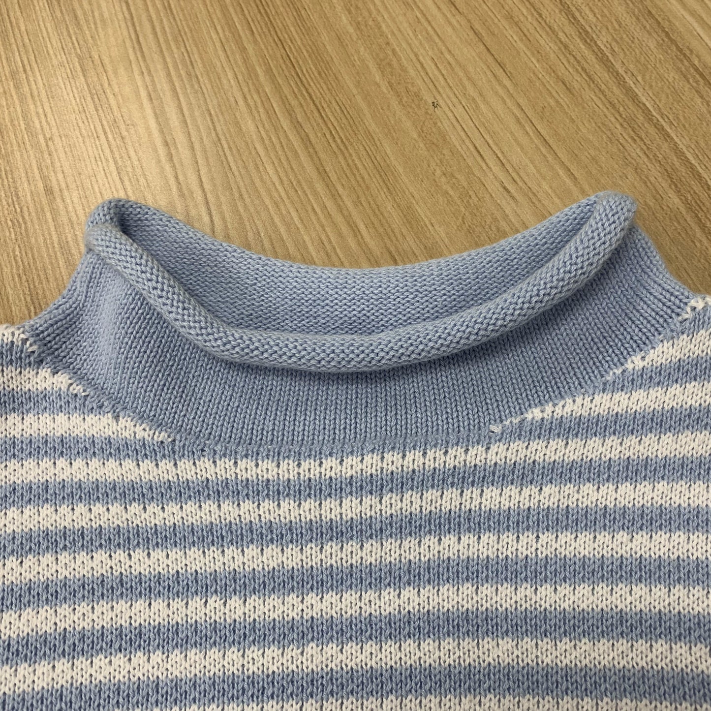 Custom Striped Rollneck Kid's Sweater - PG042906