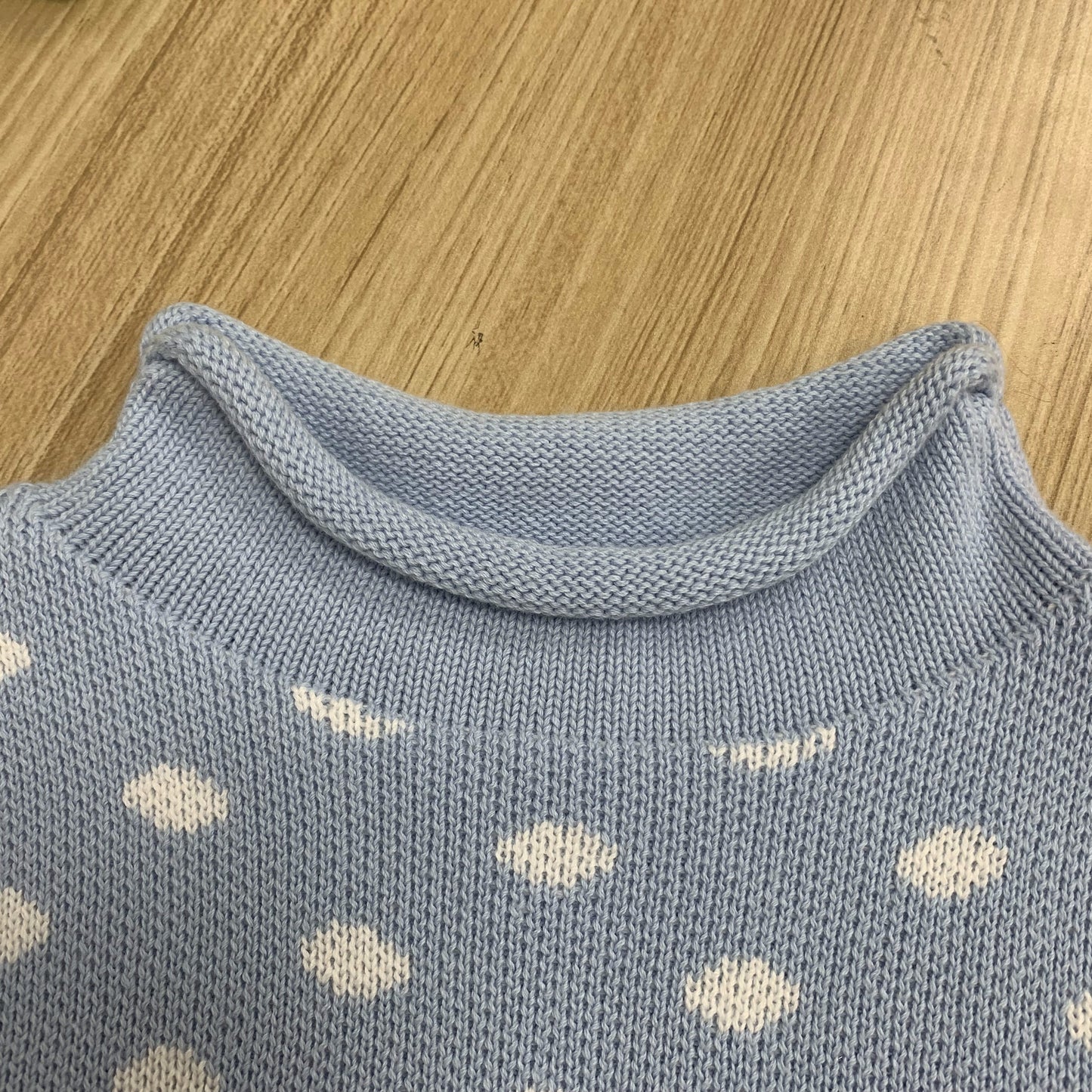 Custom Jacquard Dot Kid‘s Knitwear 7GG - PG042910