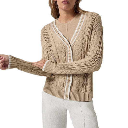 Custom Button-up Women Cardigan - PG7254