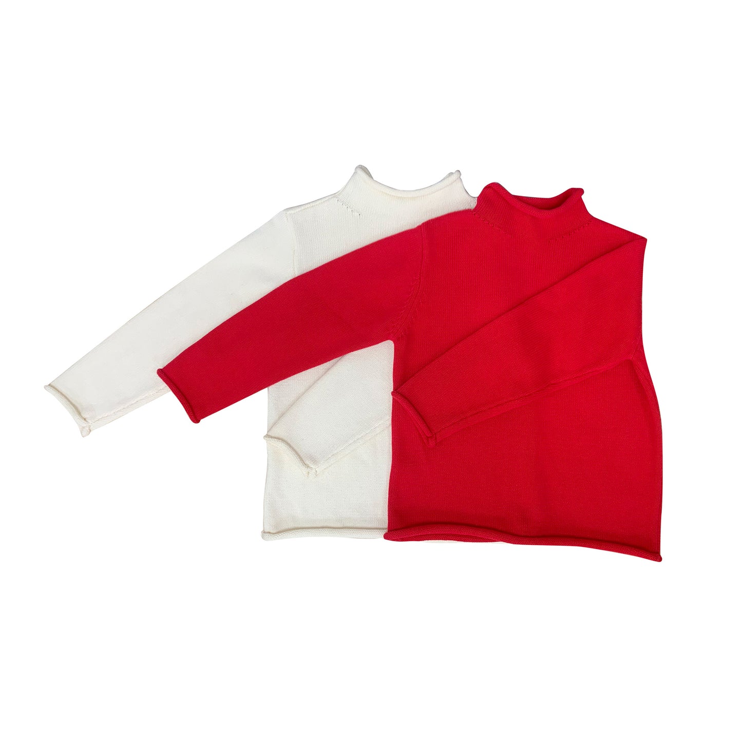 Custom Kid‘s Rollneck Sweater Solid Color 7GG - PG042902