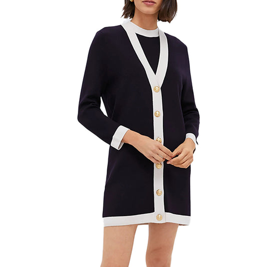 Custom Chic Women Knit Cardigans Dress - PG7305