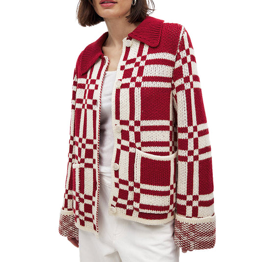 Custom Retro Women Cardigan - PG8186