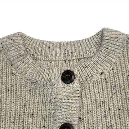Custom 100% Speckled Cotton Baby Sweater - PG4232