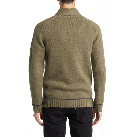 Custom Preppy Button Up Men Sweater - PG7262