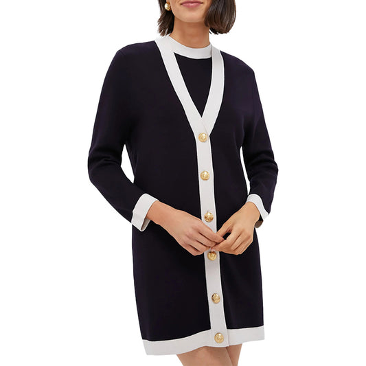 Custom Chic Women Knit Cardigans Dress - PG7305