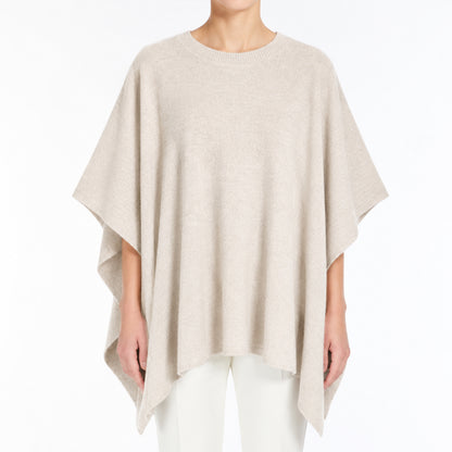 Custom Women's Cape-Sleeve Draped Knit Pullover - PG10263
