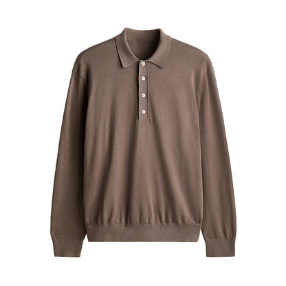 Custom Classic Men Knit Polo Sweater - PG7243