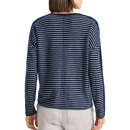 Custom Streetwear Striped Women Sweater - PG7296