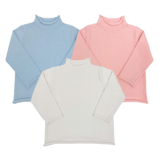 Rollneck Kids Sweater 3 Colors