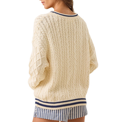 Custom Retro Women Sweater - PG8091