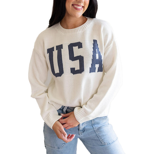 Custom USA - Themed Women Sweater - PG7242