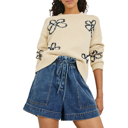 Custom Cotton Chic Women Knitwear - PG8285