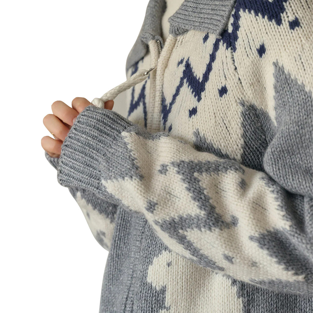 Custom Zip-Up Women Cardigan - PG7291