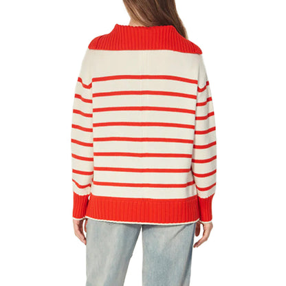 Custom Striped Trendy  Women Sweater - PG7241