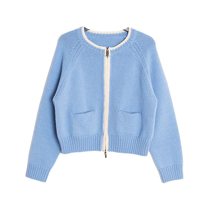 Custom Soft Wool Women Cardigan - PG7294