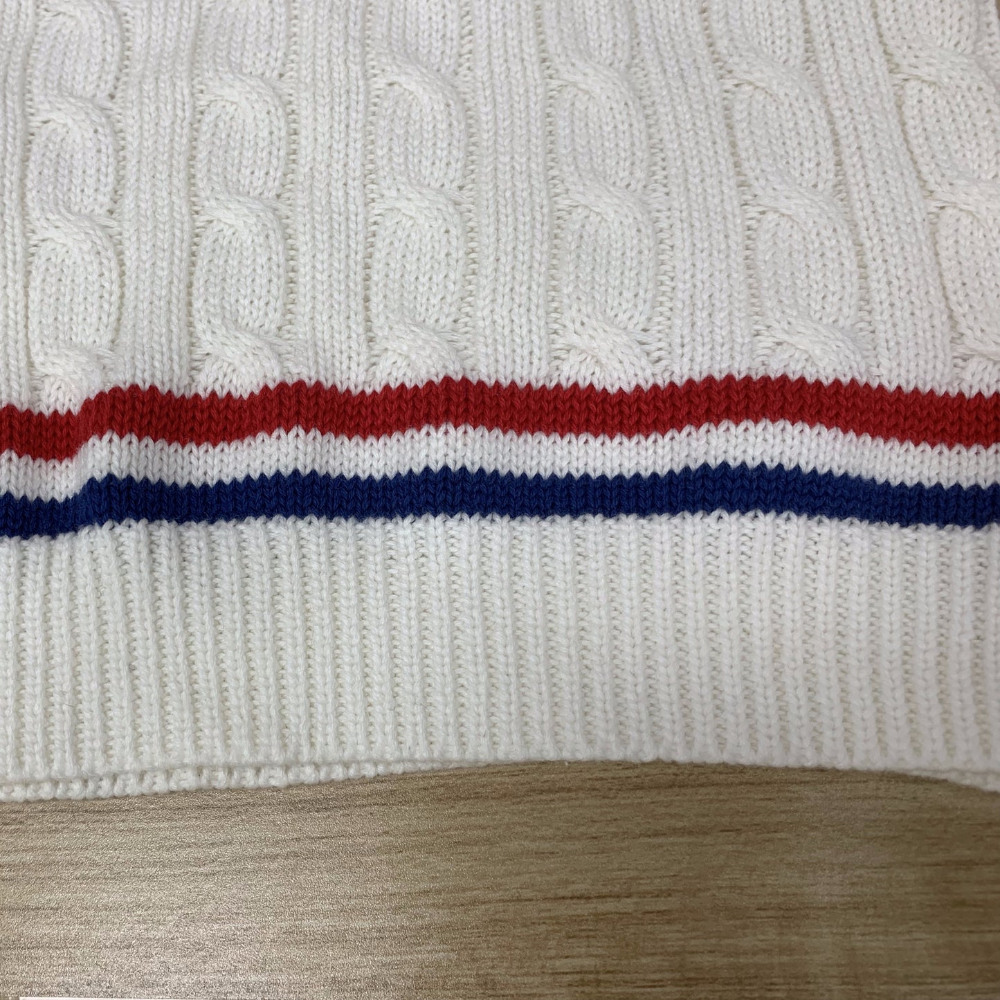 Custom Cable Kid's Knit Vest - PG042915