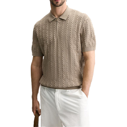 Custom Polo Men Knit Short Sleeves - PG5303