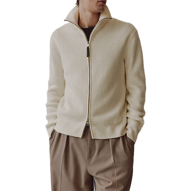 Custom Zip - Up Men Cardigan - PG7244