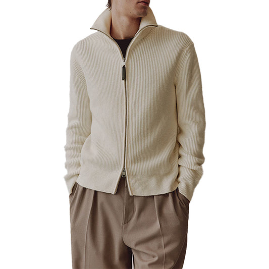 Custom Zip - Up Men Cardigan - PG7244
