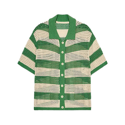 Custom 100%Cotton Women Knit Short Sleeves - PG5307
