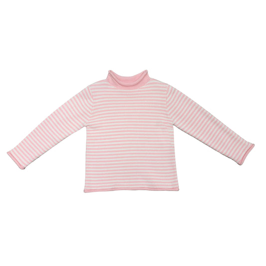 Custom Striped Rollneck Kid's Sweater - PG042906