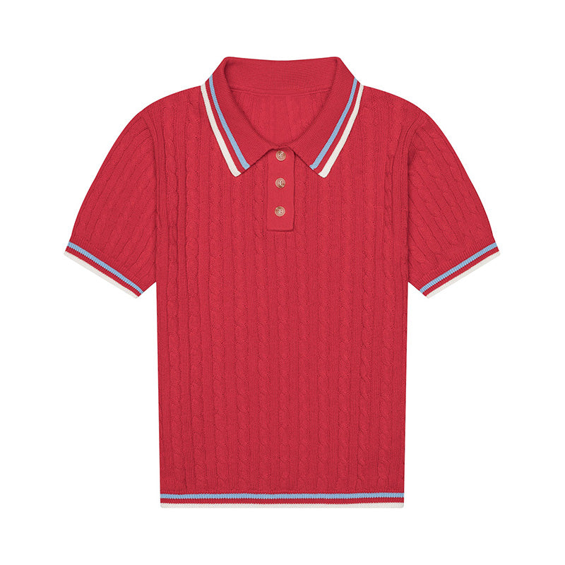 Custom Golf Women Knit Short Sleeves - PG5293