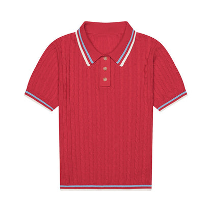 Custom Golf Women Knit Short Sleeves - PG5293