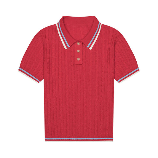 Custom Golf Women Knit Short Sleeves - PG5293