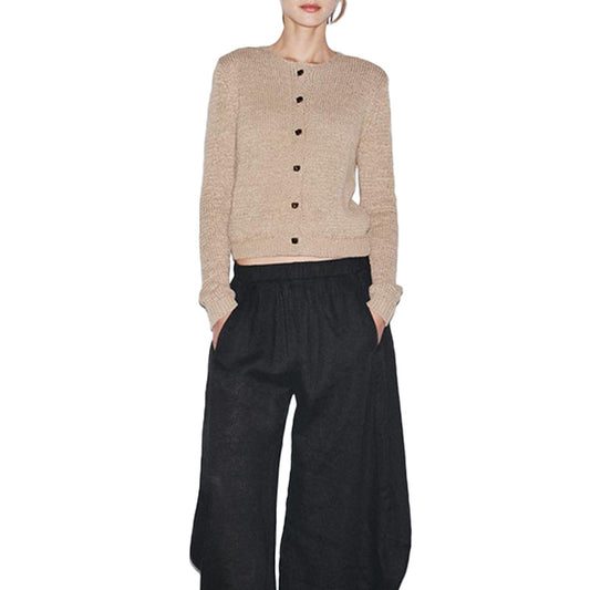 Custom Crew Neck Women Cardigan - PG53013