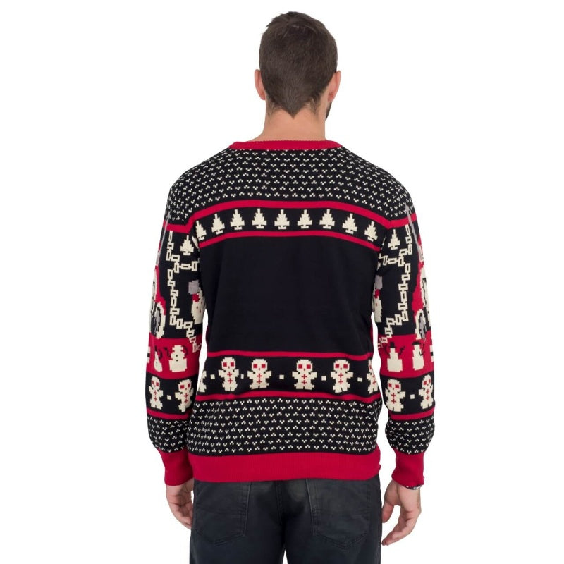 Custom High-Quality Krampus Christmas Sweater - Ugly Sweater Design
