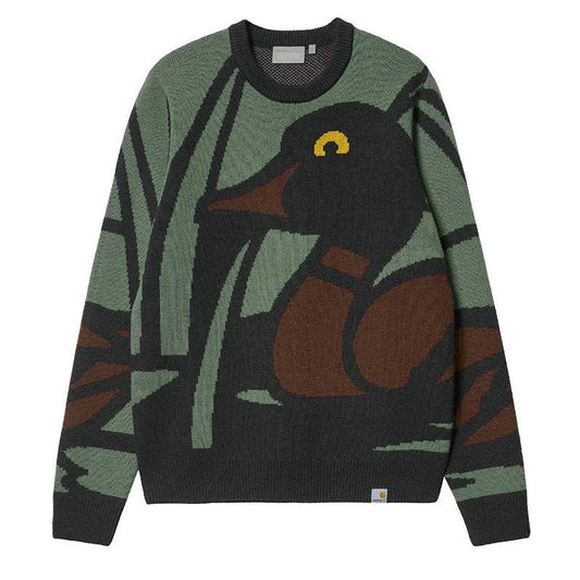 Custom OEM & ODM sweater men pullover Jacquard knitwear factory Long Sleeve winter