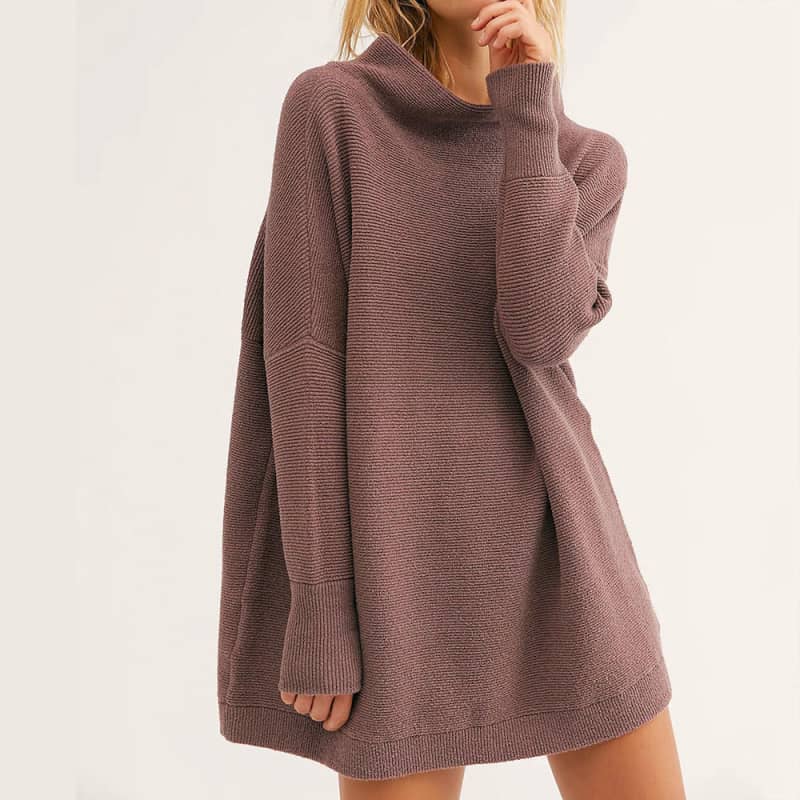 Oem/Odm Cotton Oversize Women’s Knit Sweater Pullover | Sweater Manufacturer