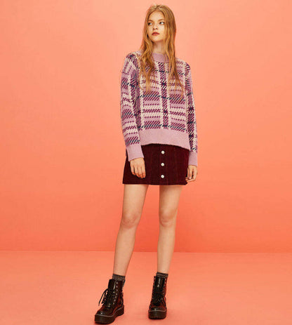Knitwear Factory Custom OEM & ODM women's sweater pink