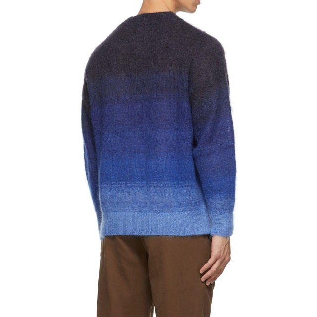 Custom OEM/ODM Mohair Fade Color Sweater | Knitwear Manufacturer