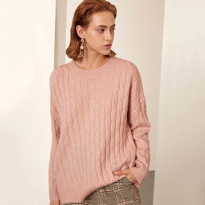 Winter High Quality Casual Fall Winter Knitted Pullover Womans cardigan Sweaters For Women