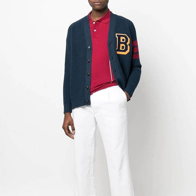 Men's Cotton Cardigan with Custom Logo |Knitwear Manufacturer