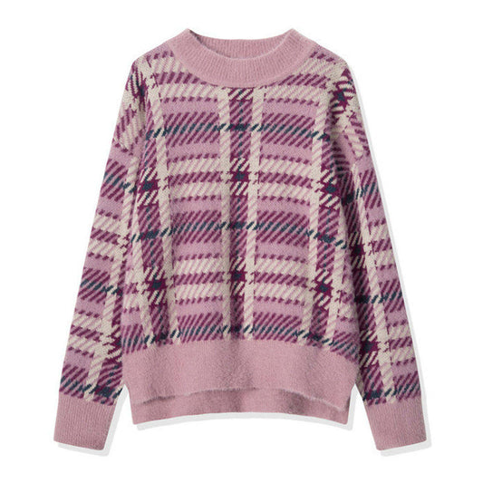 Knitwear Factory Custom OEM & ODM women's sweater pink