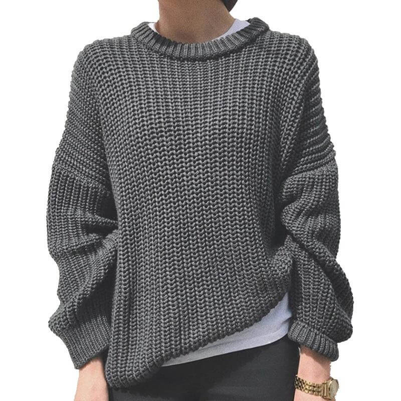 Custom Thick Cotton Women's Sweater | Knitwear Manufacturer