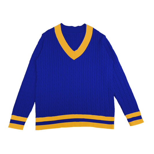 Custom  7GG Sorority V-neck Sweater - PG8238