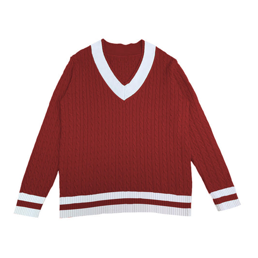 Custom  7GG Sorority V-neck Sweater - PG8238