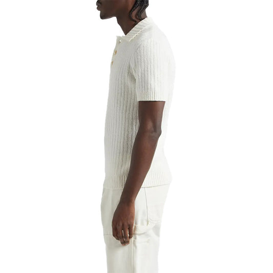 Custom Wool Blend Men Knit Short Sleeves - PG52931